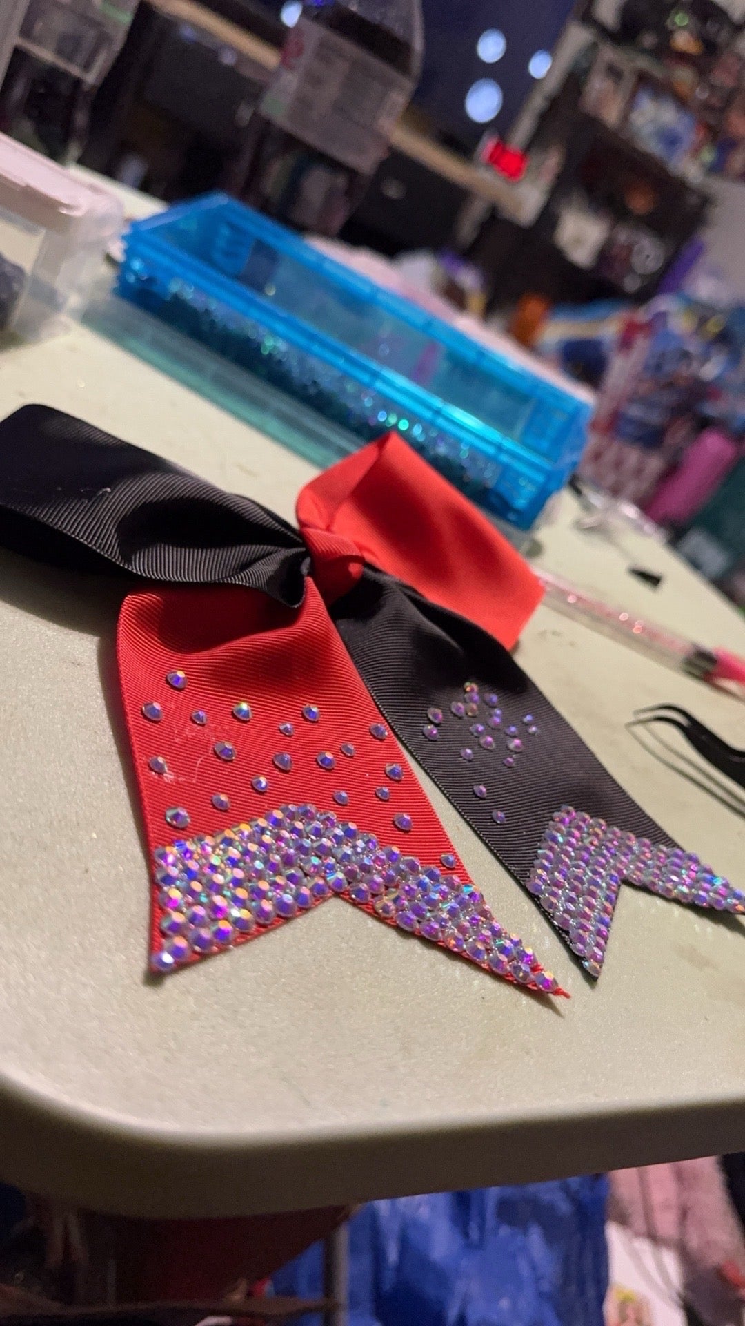 Custom Sports Hair Bows